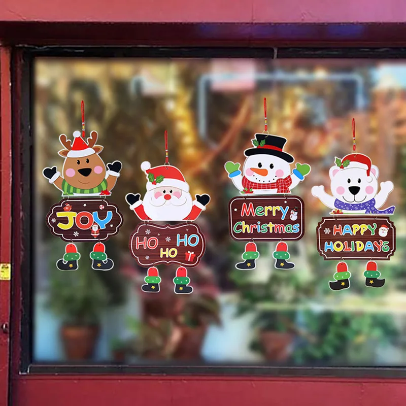 

Подвесное украшение для крыльца с надписью "Merry Christmas", рождественские украшения для дома, подарки на новый год 2023, рождественские подарки