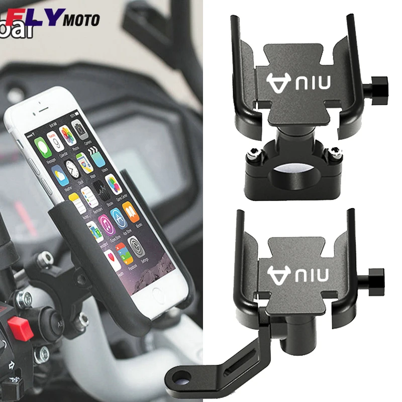 

Новинка для NIU N1 N1S M1 U1 M + NGT высококачественное мотоциклетное зеркало заднего вида с держателем GPS Подставка Кронштейн