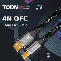 todn hifi usb cable dac a b alpha 4n ofc digital ab audio a to b high end type a to type b hifi data cable