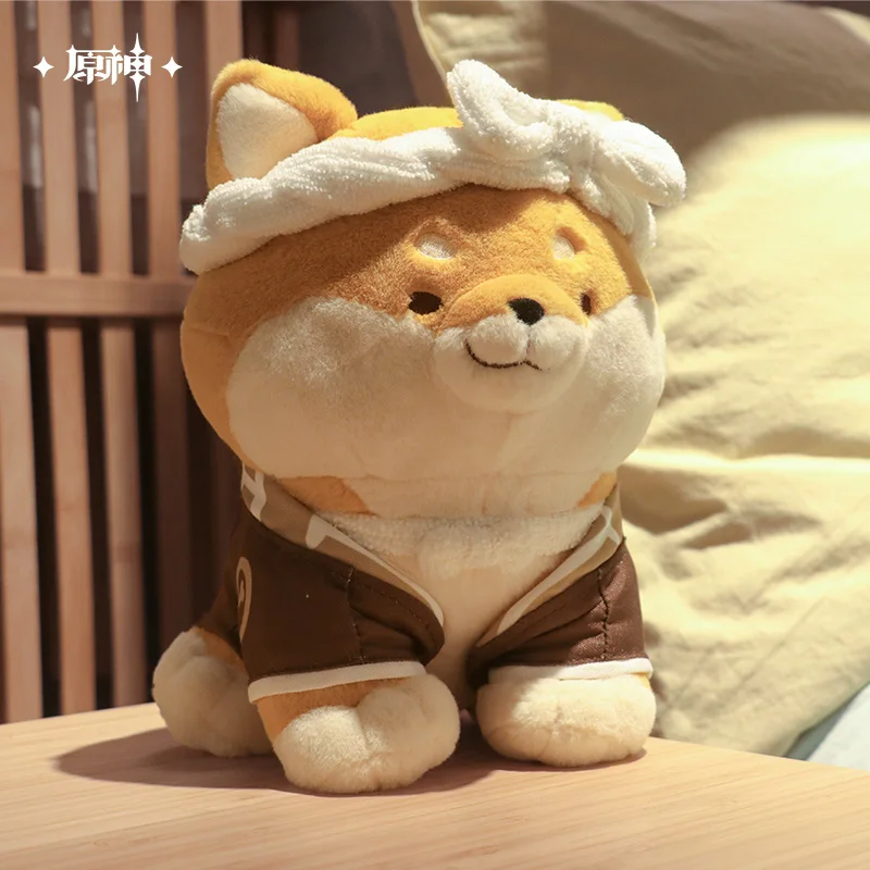 

Official Genshin Impact Cosplay Doll Komore Teahouse Owner Taroumaru Dog Plush Doll Clothes Kids Toys Holiday Gifts Accessories