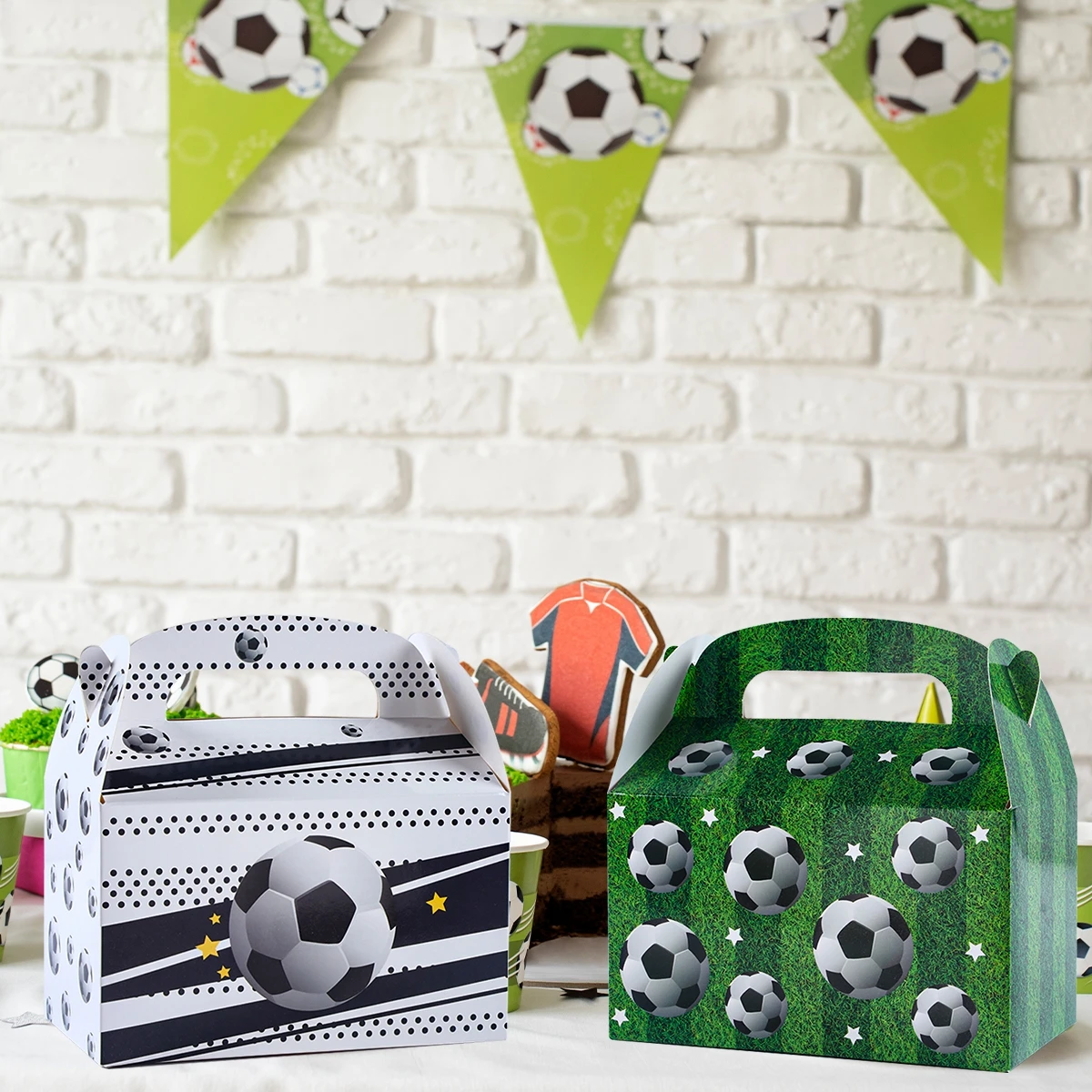 Es Happy Birthday Party Decoration Kids Gift Packaging Box Boy Baby Shower Supplies Box Bag