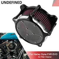 air cleaner intake filter for harley dyna fxr softail touring evo twin cam 1993 2017 air filters motorcycle transparent turbine