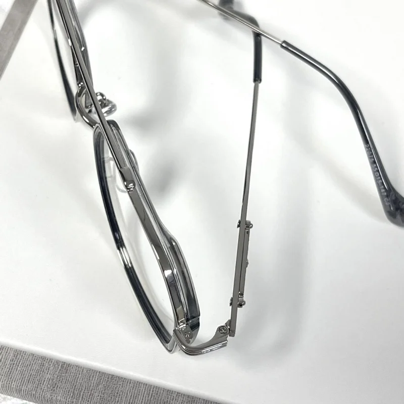 MOMOJA новая оправа для очков из сплава ретро двойной луч многоугольная мужская