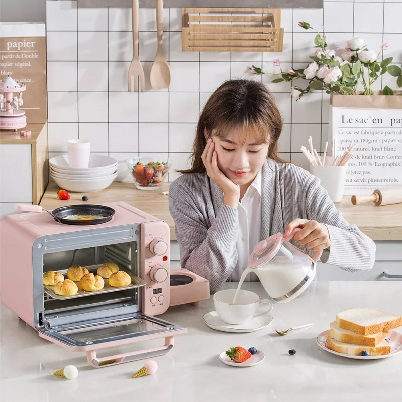 Многофункциональная машина для завтрака домашняя электрическая мини-печь