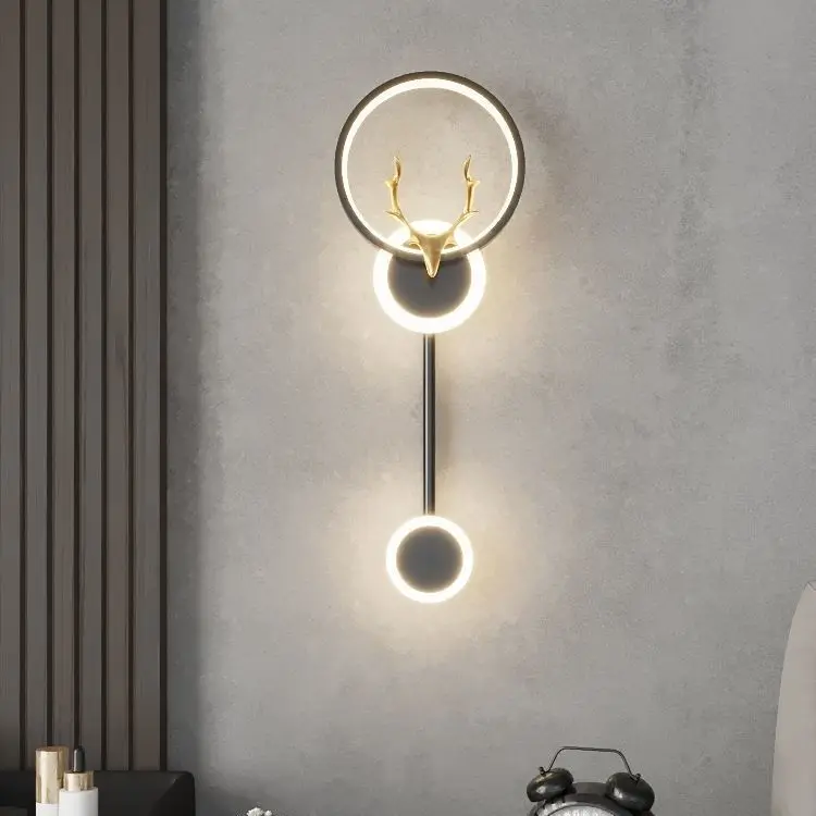 Настенный светильник в нордическом современном стиле для кровати аксессуары