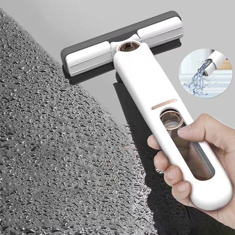 

Mini Mop Squeeze Cleaning Mops Multiuse Portable Glass Window Washing Mop Bathroom Floor Cleaning Brooms Home Cleaning Tools