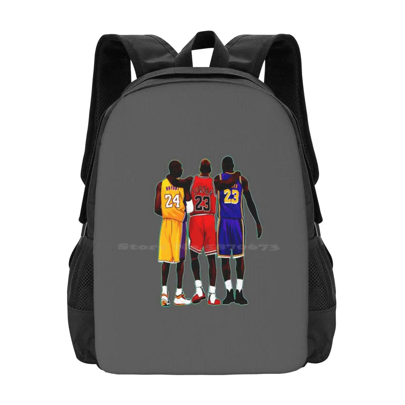 

Kb Mj Lj Together School Bags Travel Laptop Backpack Together 23 23 Basketball Jump Cool Forever 45 Michael Number
