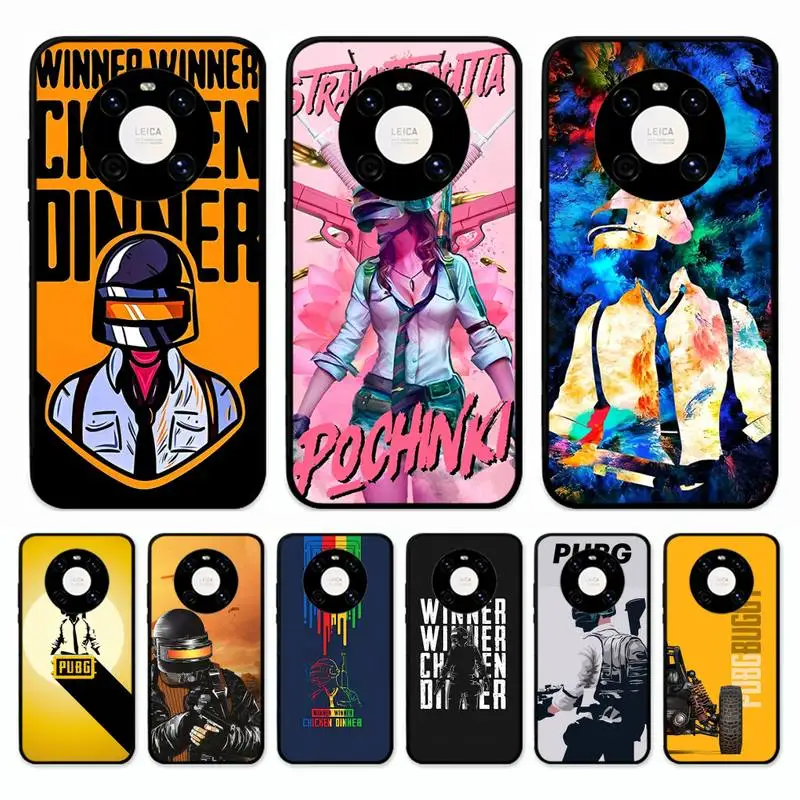 

Playerunknown's Battlegrounds PUBG Phone Case For Huawei Mate 10 20 30 40 50 lite pro Nova 3 3i 5 6 SE 7 pro 7SE