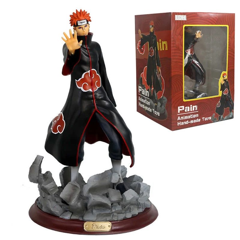 

27cm Naruto Anime Model Akatsuki Six Paths Of Pain Gk Action Figure Statue Collectible Toy Desktop Decoration Figma Ornament