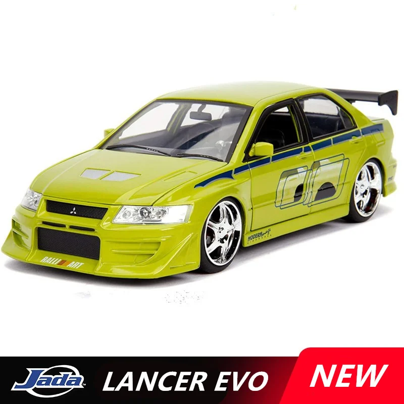

1:24 Lancer Evolution Alloy Sports Car Model Diecasts Metal Toy Vehicles Racing Car Model Simulation Collection Childrens Gifts