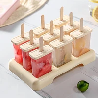 ice cream mold ice cube tray diy homemade dessert popsicle molds with stick freezer juice popsicle barrel maker mould tool