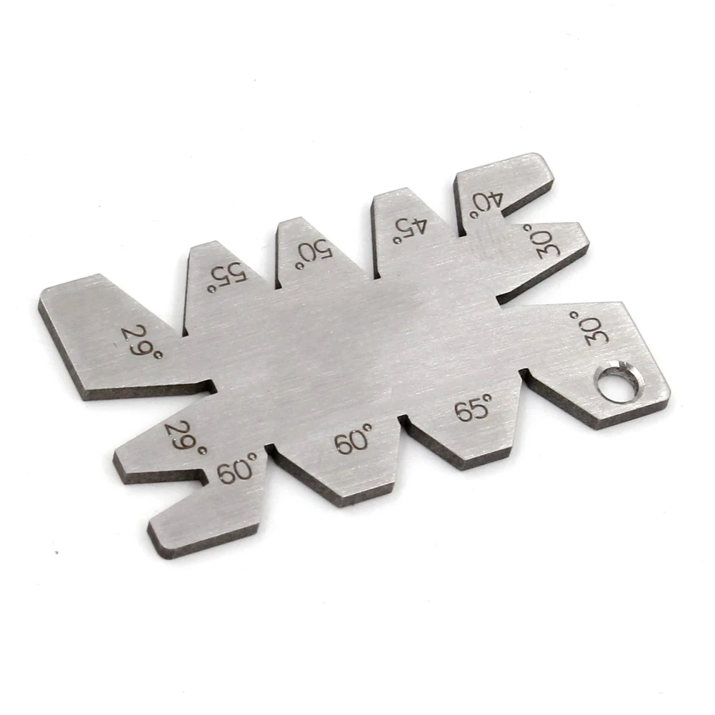 

Machining Threads Screw Cutting Gauge Stainless Steel Angle Arc Model Angles Measure Tool Measuring Gauging Tools Gauges