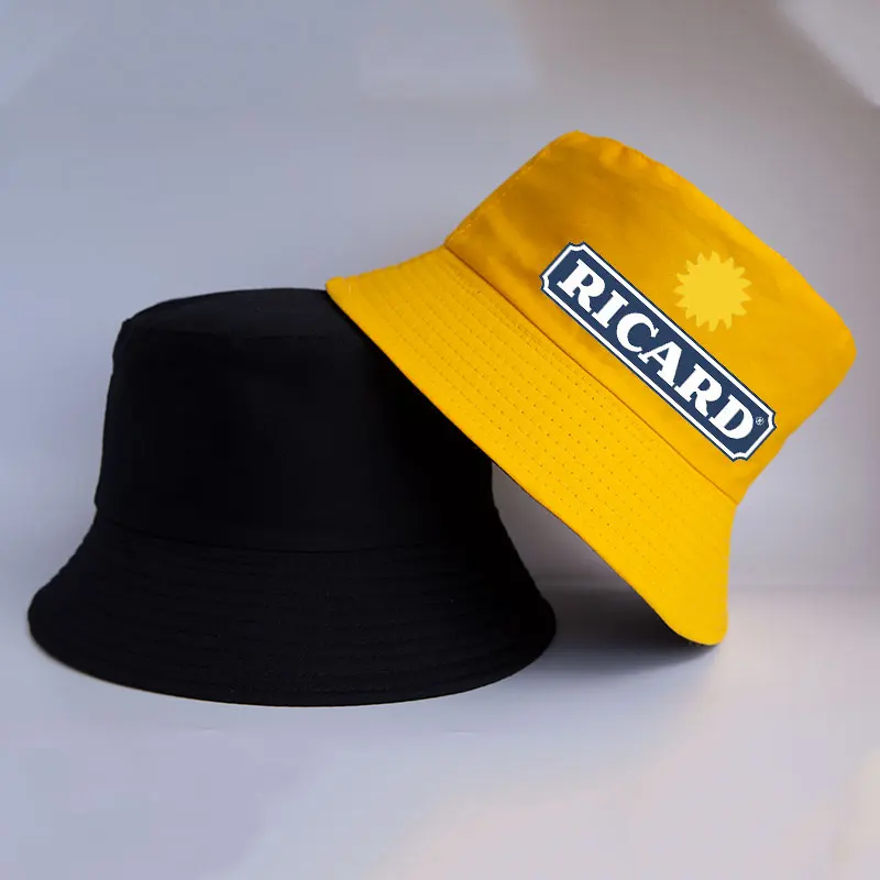 

Bob Ricard Reversible Bob Men Women Cotton Summer Autumn Outdoor Boys Girls Sun Fisherman Caps Female Travel Sports Panama Hats