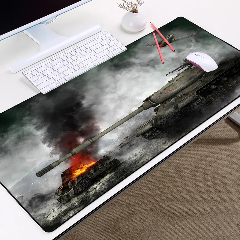 

World of Tanks Mouse Pad Company Desktop Computer Office Gaming Mat for Pc for Gamers Mousepad Xxl GAMER MAT Pad on The Table