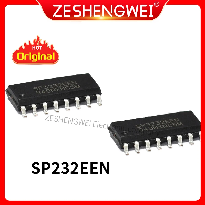 

10PCS SP3232EEN SP3232 SOP-16 True +3.0V to +5.5V RS-232 Transceivers In Stock