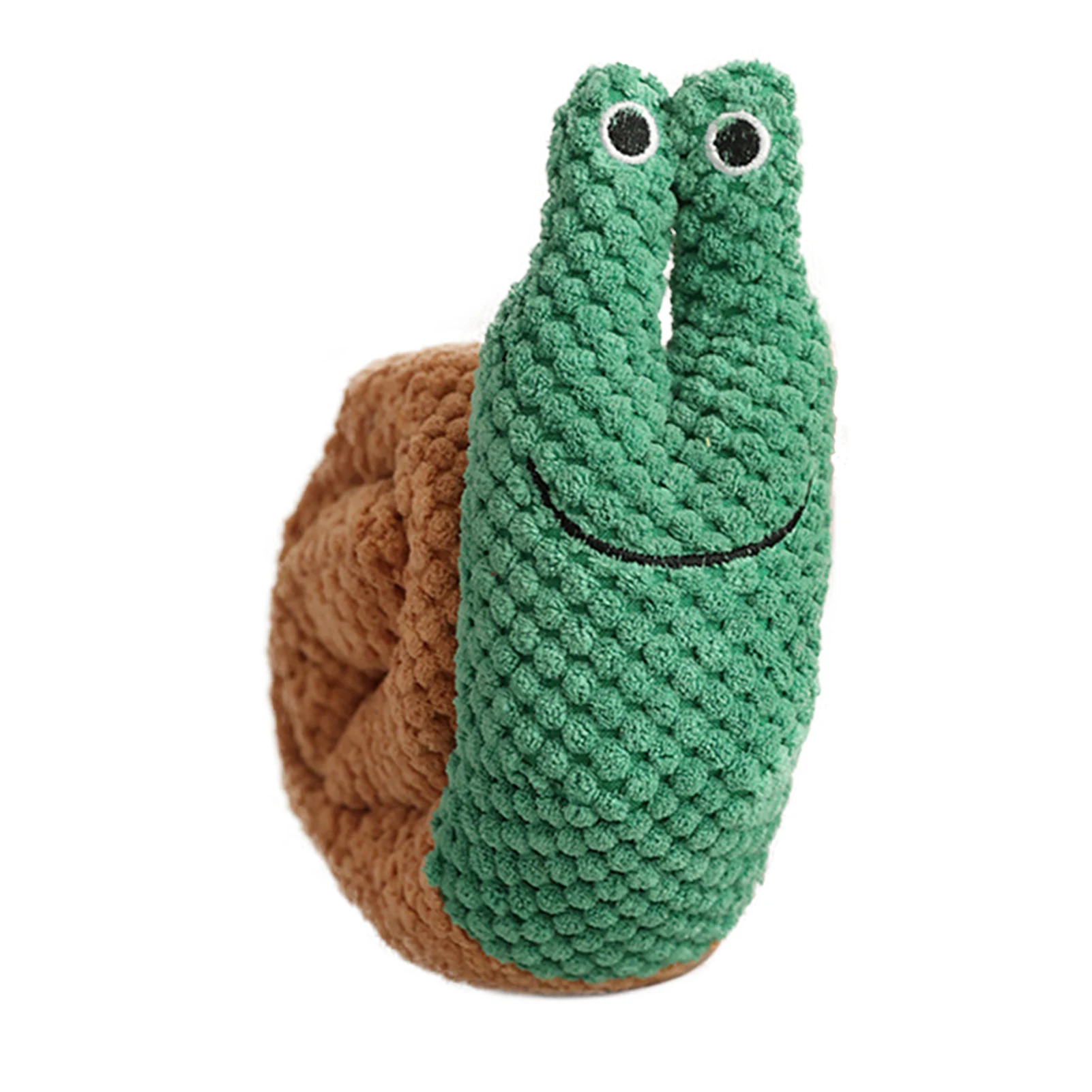 

Intelligence Enrichment For Stress Relief Dog Toy Chewing Brain Training Durable Squeaky Snuffle Cute Snail Pet Accessories