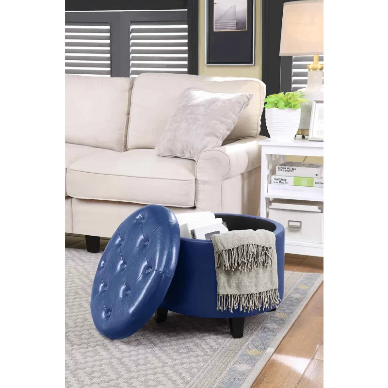 

Convenience Concepts Designs4Comfort Round Ottoman