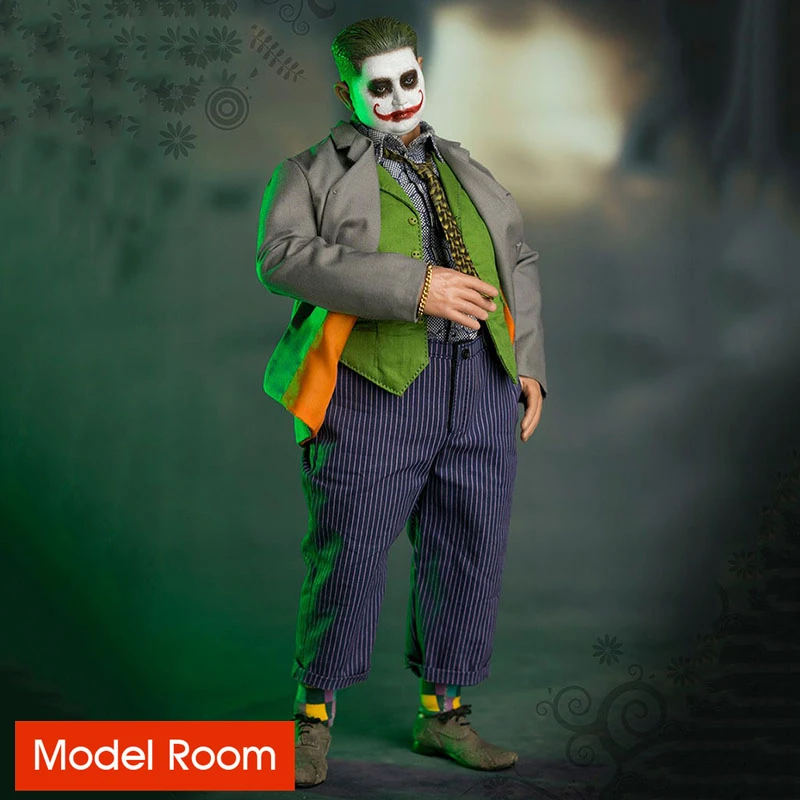 

One Toys OT008 1/6 Full Joker Figure Model 12'' Fatty Clown Male Soldier Action Doll Full Set Collectible Toy In Stock