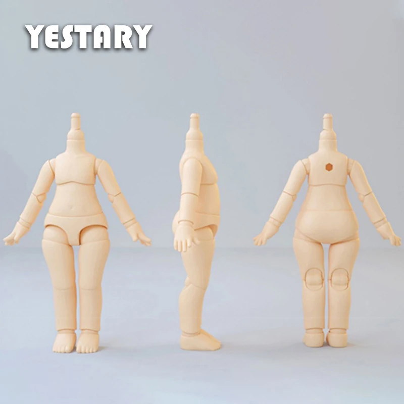 

YESTARY 1/12 Spherical Joint Doll YMY Body 9.5CM/11CM For GSC Clay Head Bjd Ob11 Dolls Body Milky Skin Toy For Girl Gift Presale