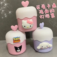melody hello kitty cinnamoroll kuromi gemini cartoon facial cleanser bubbler cute portable foam machine face wash gadget