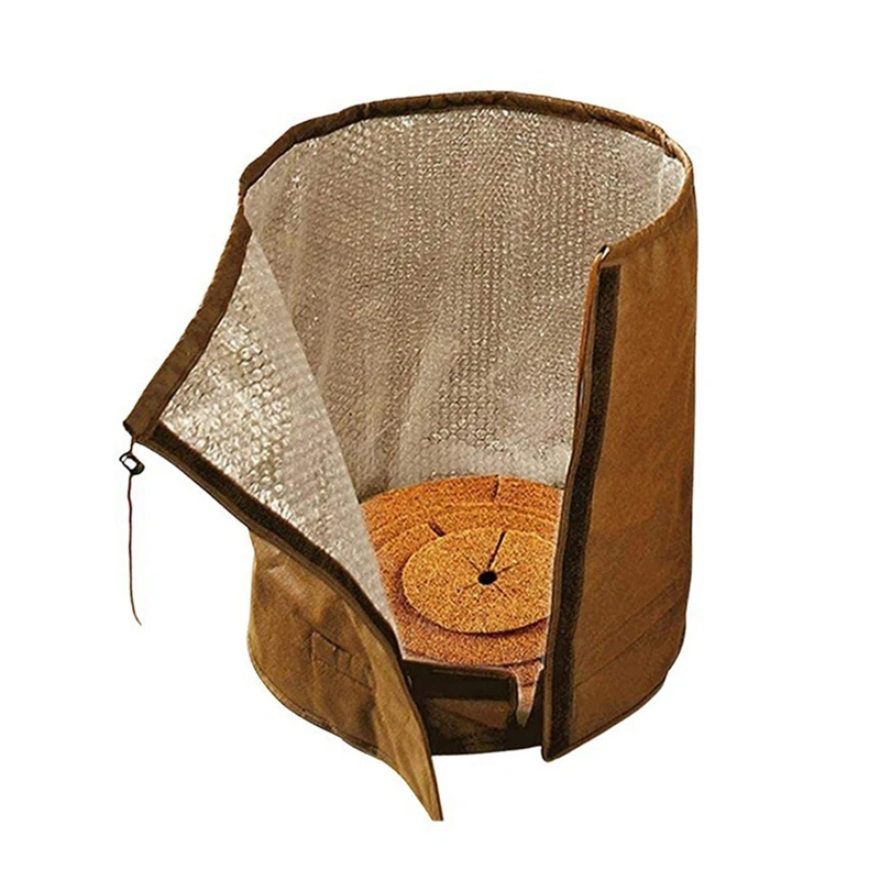 Зимняя Герметичная сумка для растений в горшке теплая сосков цветочный горшок