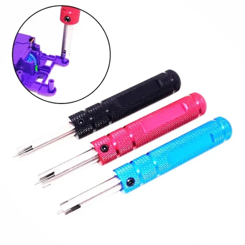 1 шт. Ms Msl Chassis Frees Interne Shock Frezen Kolom 360 Graden Hobbing Cutter Mini 4WD Gereedschap Voor Rc tamiya Auto