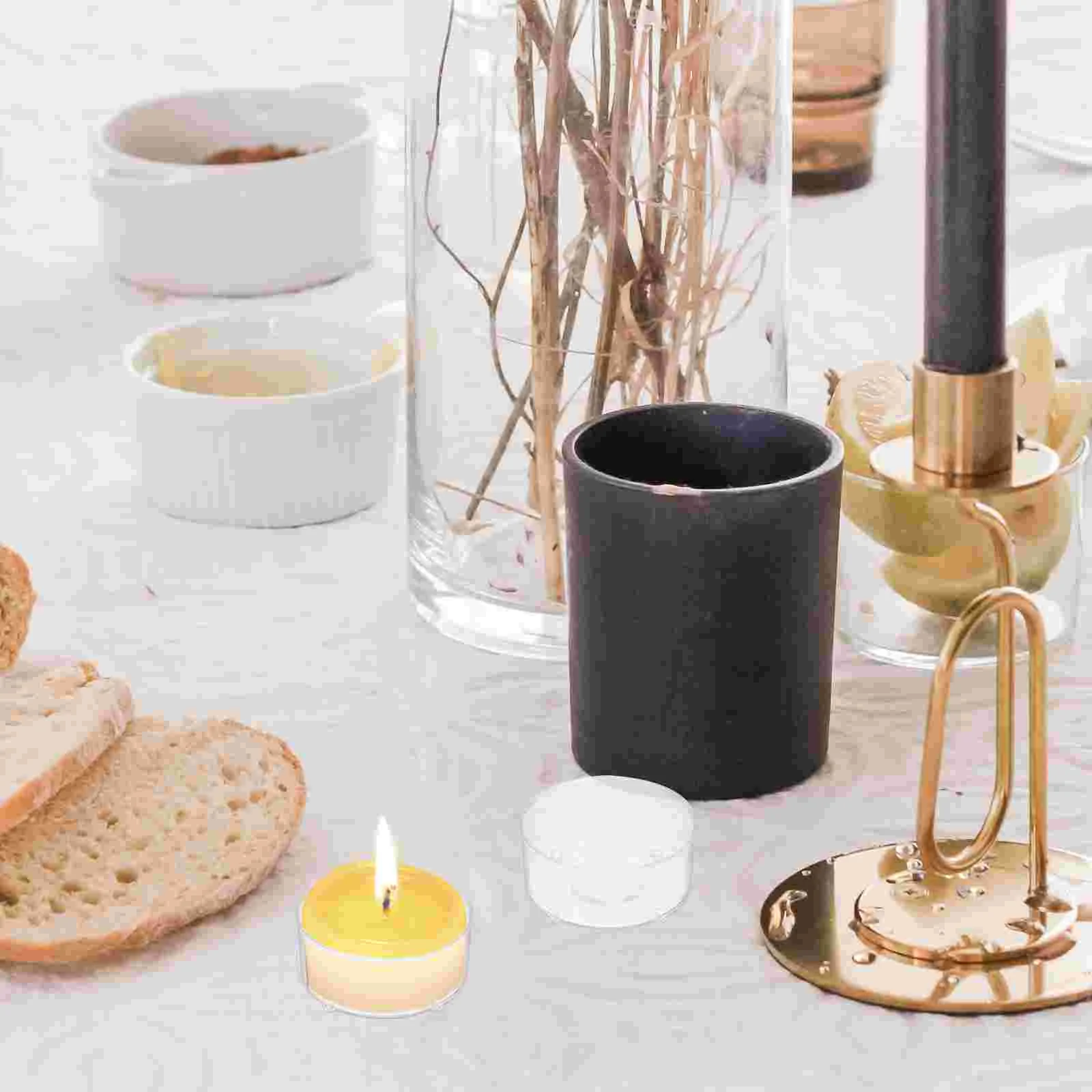 Контейнер для чая люстры прозрачная чашка держатель банок набор изготовления