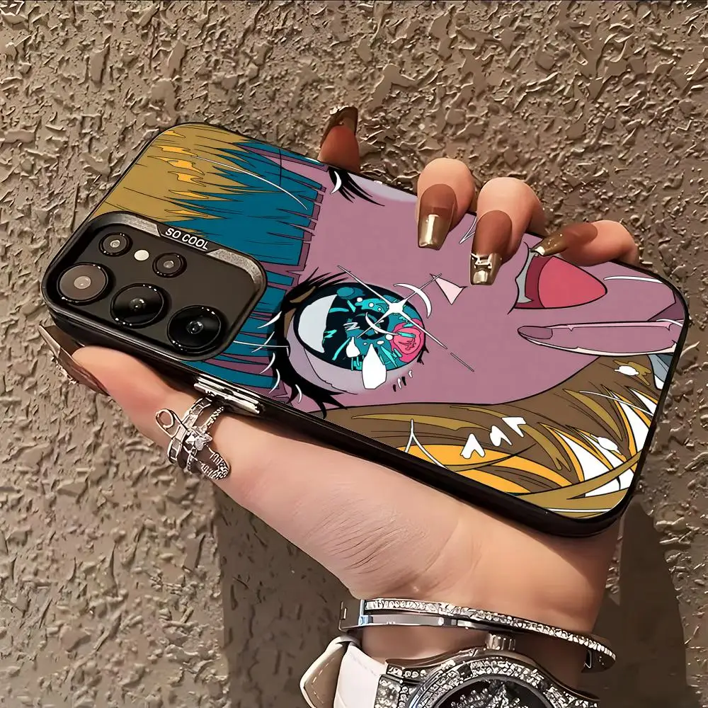 Фото Чехол Oshinoko Mem для Samsung Galaxy S26 S25 S24 S23 S22 S21 S20 Note20 Plus Ultra, цветной, серебристый №1