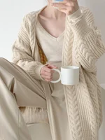 Длинный кардиган