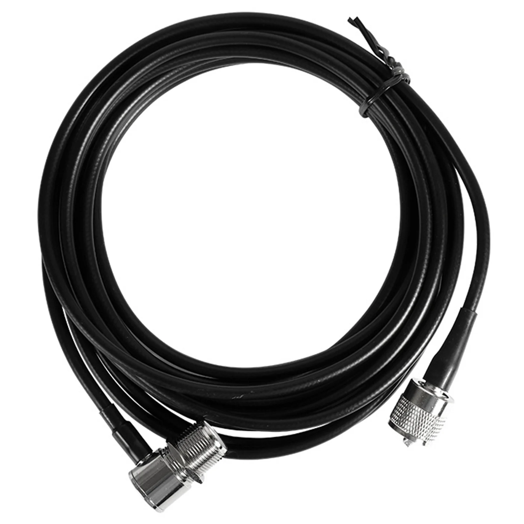 

Коаксиальный кабель RG58 RG-58 50 Ohm для автомобильной антенны 5 метров Uhf Female к Uhf Male (черный)