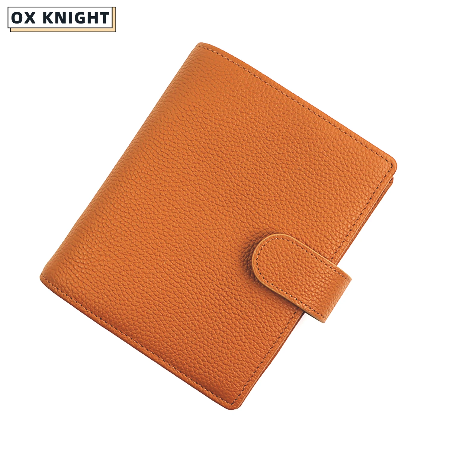 OX KNIGHT [Free Shipping] Limited Lmperfect A7 Ring Planner Two-Color Pebbled Style Multifunctional Agenda Organizer Notebook