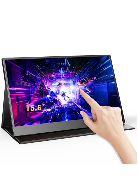 touch panel Portable Monitor are 2K 17.3'' 1920x1080 Laptop hdr buy pc Monitor  USB C HDMI Gaming  Display 4k IPS Screen for pc 2