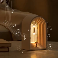 2022 newest music bluetooth night light led light box sculptures frame gift decorative desktop lamp christmas decor for home