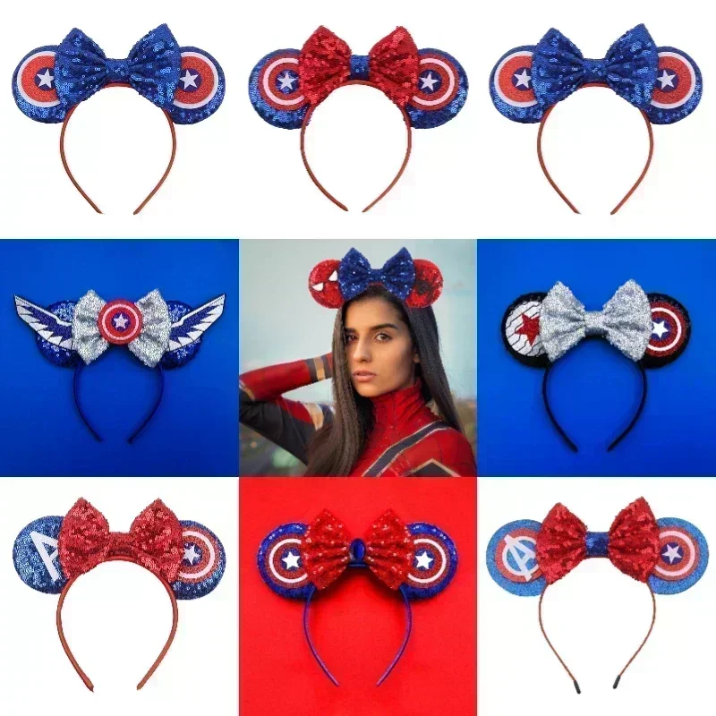 Повязки на голову с ушками Disney Marvel Звездные войны для взрослых повязки волос Grogu