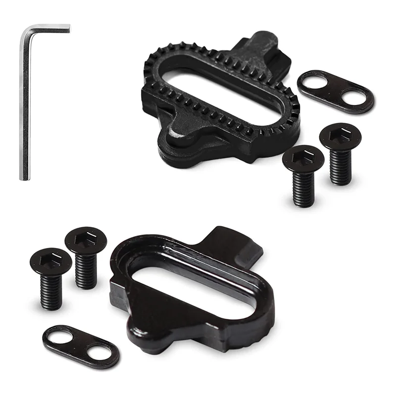 

Шипованные вставки SPD для велосипедной обуви черного цвета с пластинами-идеально подходят для езды на велосипеде в помещении