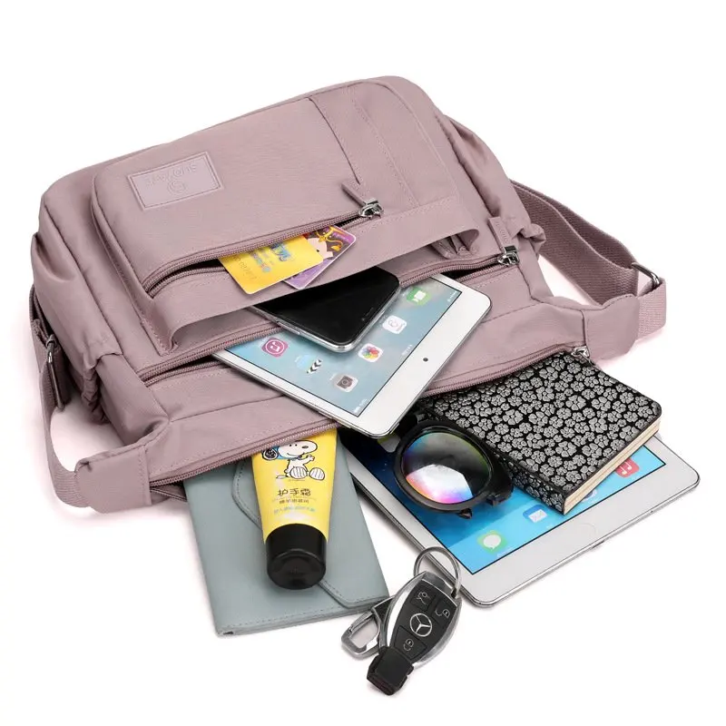 Women's Crossbody Bags Waterproof Wallet Pockets Shoulder Bags For Women Large-Capacity