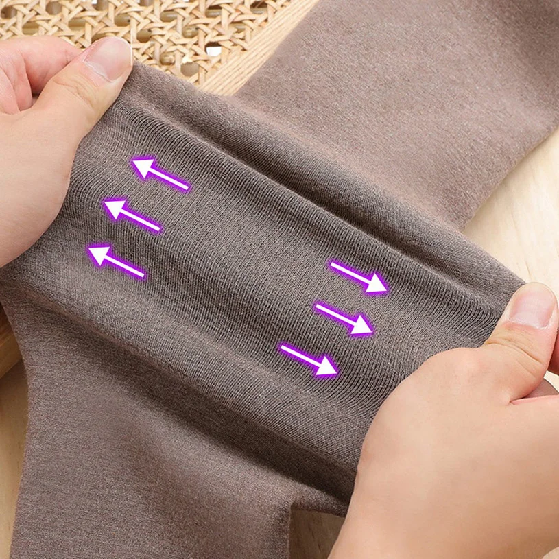 Womens Sock Pants Winter Plush Fleece Tights High Waist Rise Pantyhose Thermal Stockings Warm Thikcened Sock Ladies Female Soft