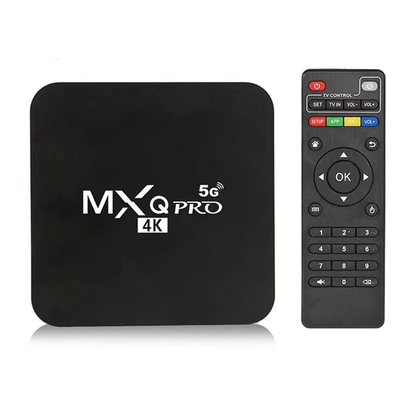 

TV BOX Android 11.0 S905L 2.4G&5G WiFi 8GB RAM 128GB ROM Youtube Media Player Mxq Pro 4K set top Smart tv box