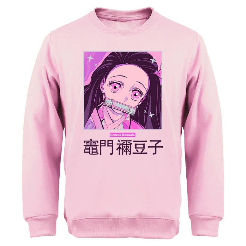 

Demon Slayer Swordsmith Anime Hoodie Sweatshirts Mens Nezuko Kimetsu Pullover Long Sleeve Long Sleeve New Tracksuit Sudaderas