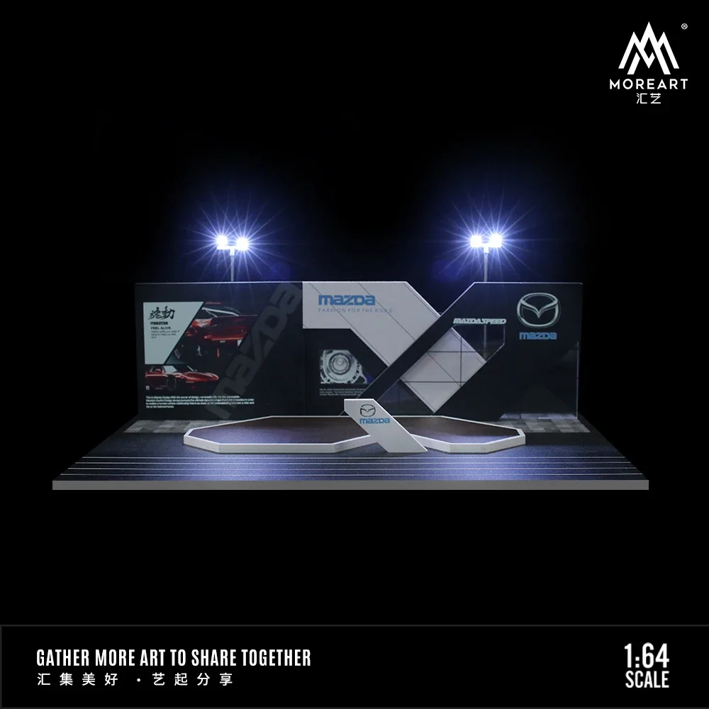 Модель автомобиля MOREART 1:64 из сплава демонстрационная игрушечная машинка с