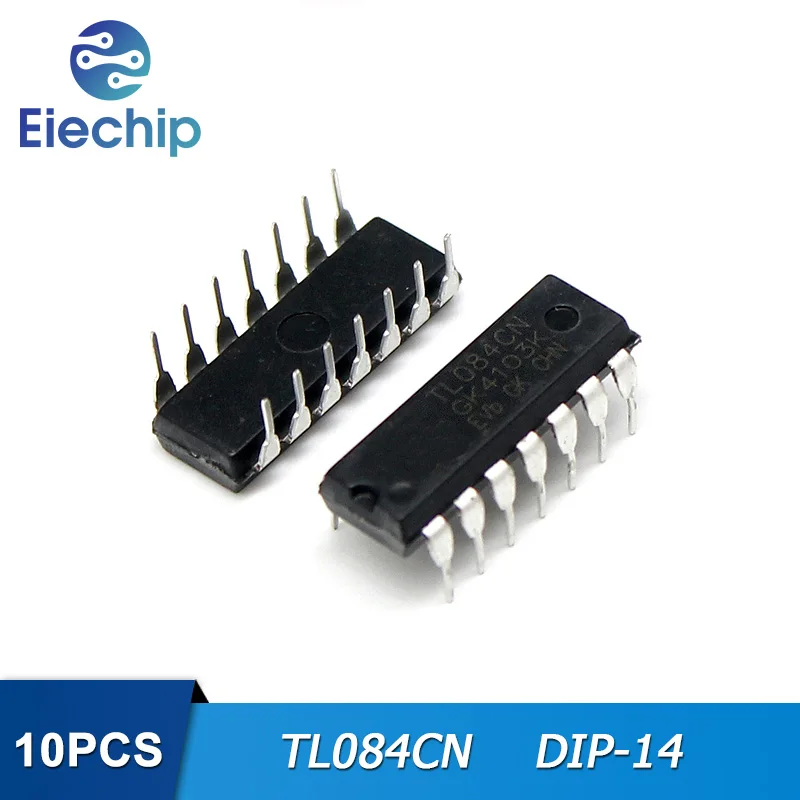 

10 шт. TL084CN DIP-14 TL084 DIP 084CN DIP новый и оригинальный IC