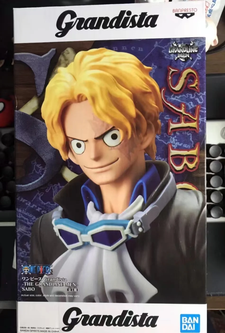 

In Stock 100% Original Banpresto 18106 One Piece GROS Grandista GTGM Sabo Anime PVC Action Figure Boxed Model Collection Model