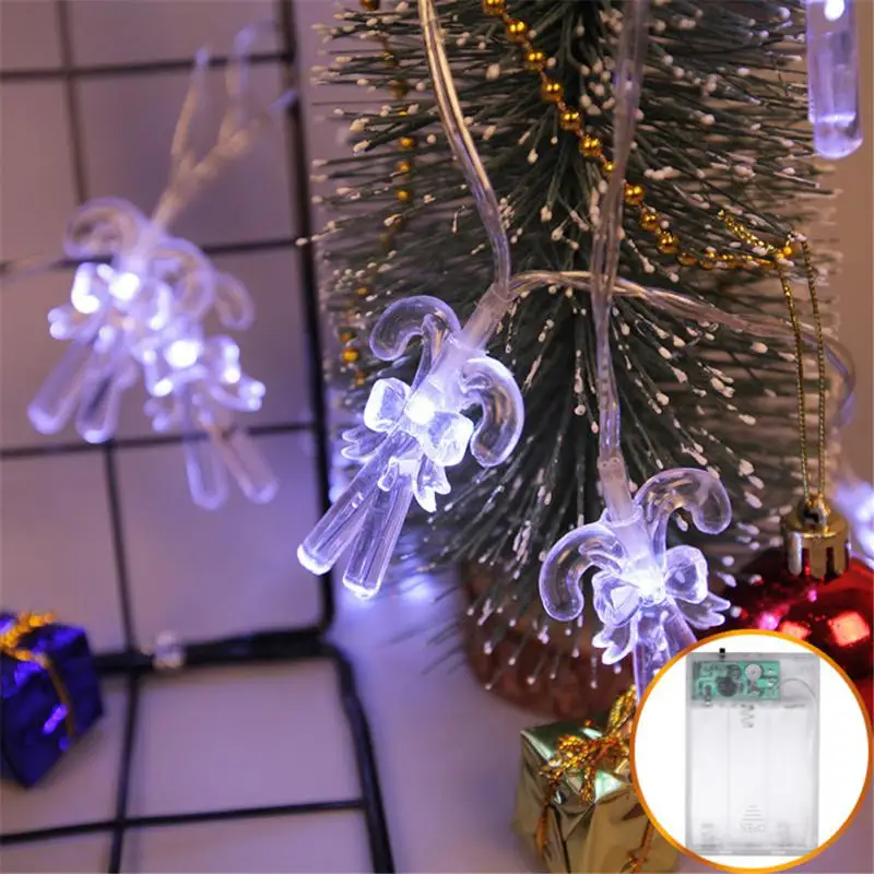 

Светодиодная Рождественская гирлянда с двойным тростником, Сказочная гирлянда, украшение для рождественской елки, новогодней комнаты, Дня Святого Валентина, на батарейках