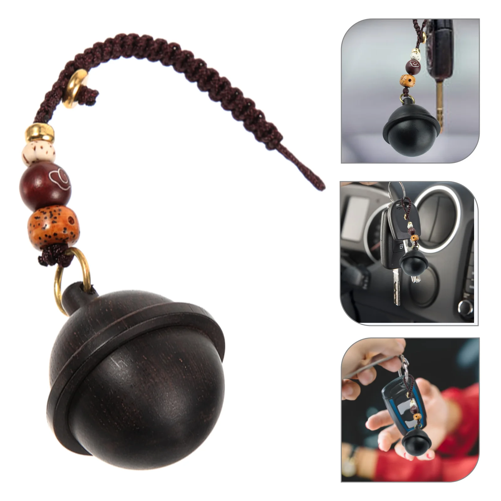 

Эбеновый брелок, уникальные брелки для ключей, мужские брелки, подвесные украшения для сумки