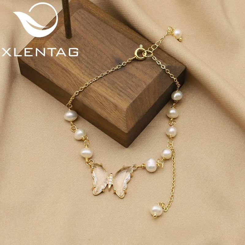 

Xlentag Natural Large Baroque Pearls Pendant Bracelet Korean Fashion Personality Temperament Luxury Jewelry Bridal Accessories