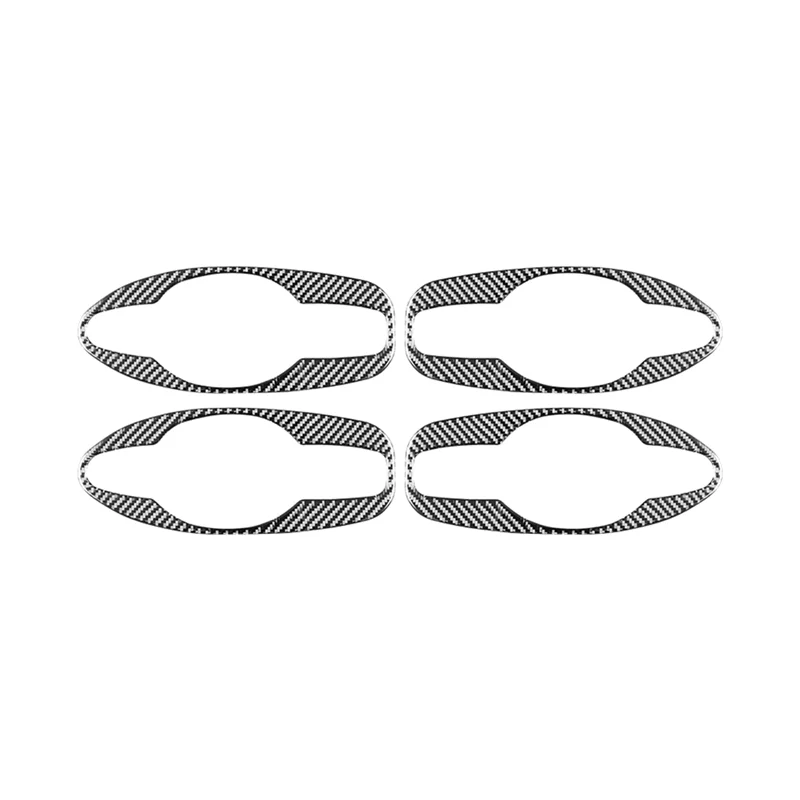 

Внешняя ручка рамка отделка крышка наклейка украшение углеродное волокно для 2014-2018 аксессуары