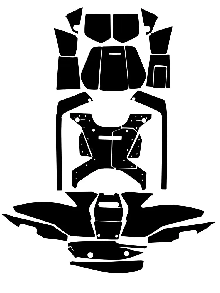 Для SUZUKI UY125 2022-2023 аксессуары для мотоциклов педаль модифицированные наклейки на