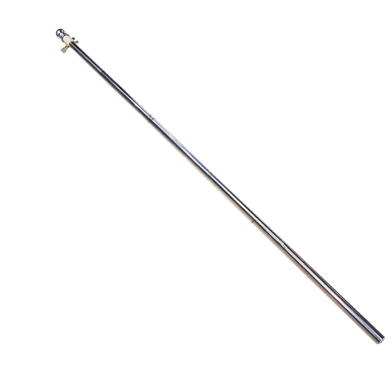 

Flagpole Stainless Steel Flagpole Suitable for House Courtyard Garden Anti-Rust Flag Holder (Silver Pole Only)
