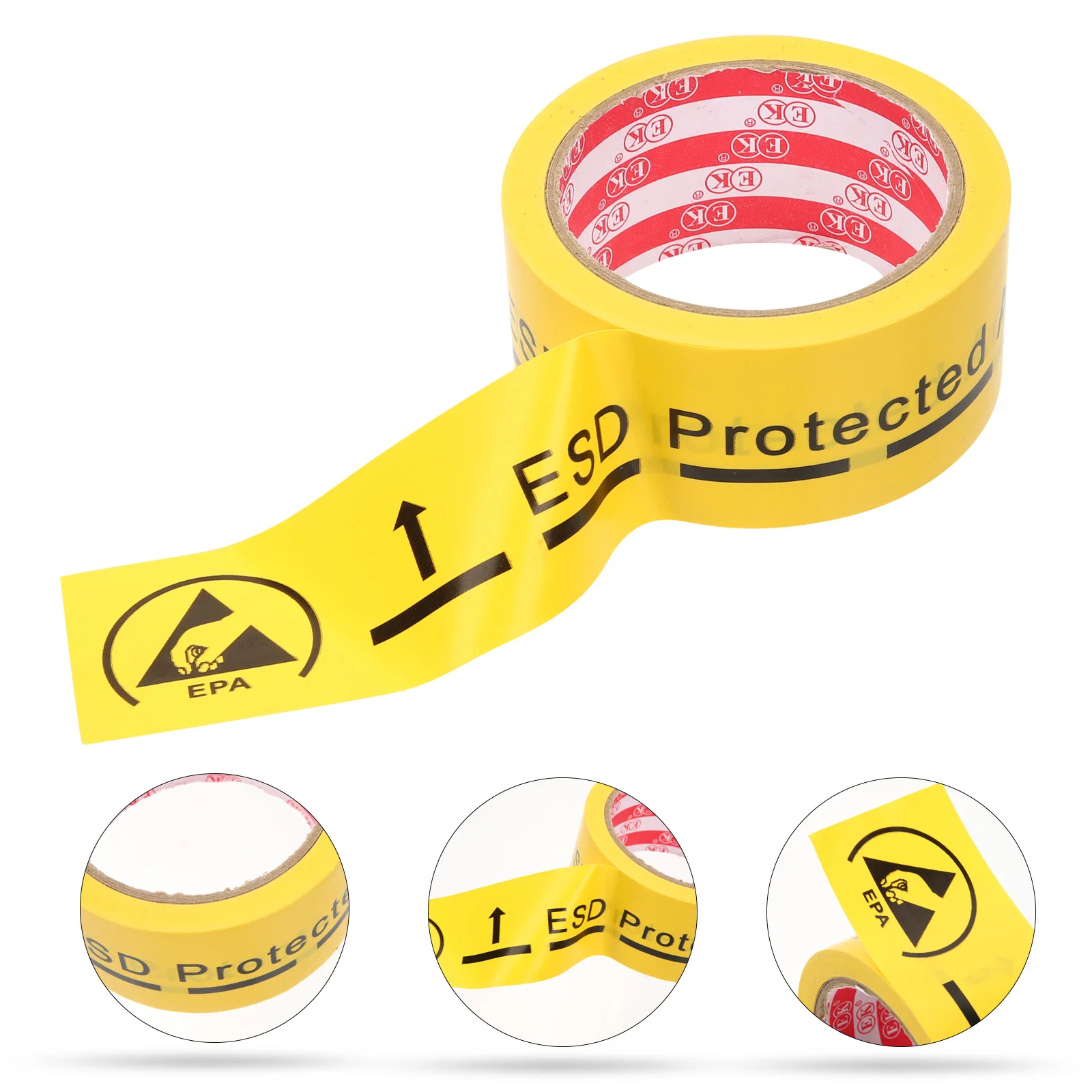 

RV Caution Sticker Self Adhesive Sealing Tape Seam Packaging Anti-static Label Sealing Safety Sensitive Decal