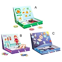 magnetic board puzzle games chalkboard for age 3 years toddlers boys girls